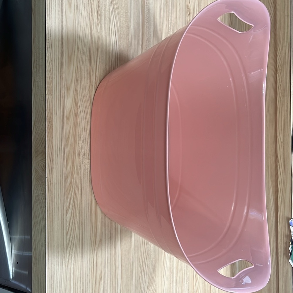 Pink Storage Bin - Picture 2 of 2